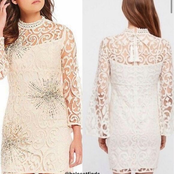 Free People North Star Sequined Mini Dress Size: 4 NWT - Picture 8 of 8
